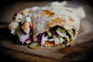 Pizza und Döner Kunden
